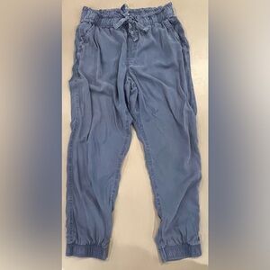 Women’s Blue Casual Jogger Pants Size Large